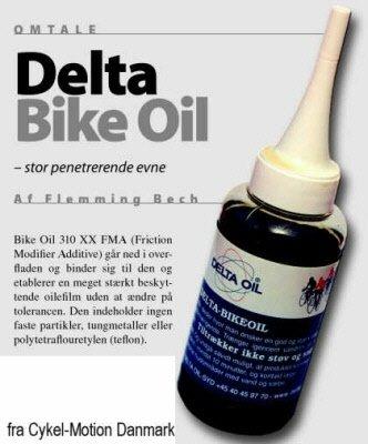 delta oil flaske